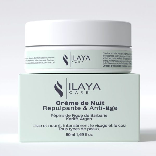 Crème de Nuit Repulpante & Anti-âge