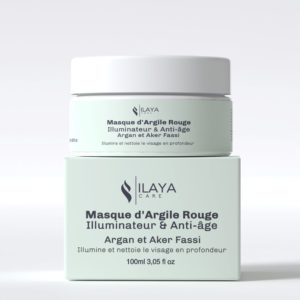 MASQUE D’ARGILE ROUGE ILLUMINATEUR & ANTI-ÂGE
